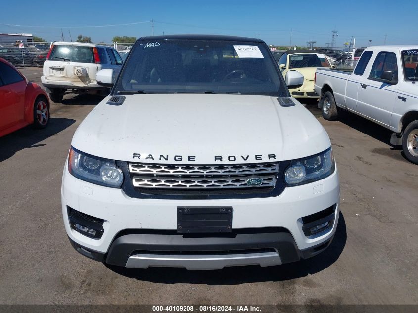 2017 Land Rover Range Rover Sport Hse VIN: SALWR2FV7HA175326 Lot: 40109208