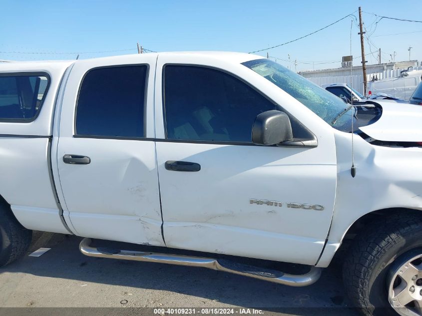 2004 Dodge Ram 1500 Slt/Laramie/St VIN: 1D7HU18D94J180542 Lot: 40109231