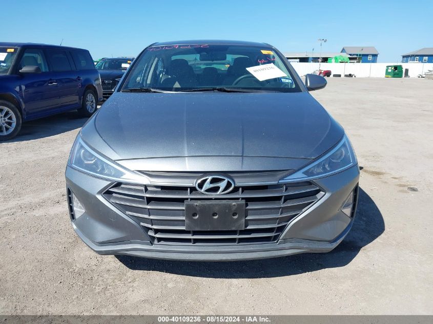 2019 Hyundai Elantra Sel VIN: KMHD84LF5KU743147 Lot: 40109236