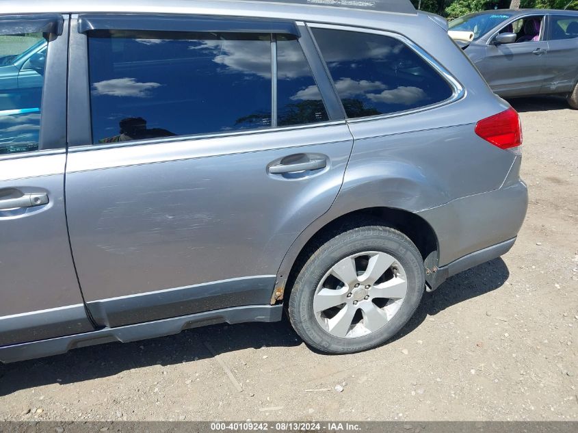 2011 Subaru Outback 2.5I Premium VIN: 4S4BRBGC1B3368100 Lot: 40109242
