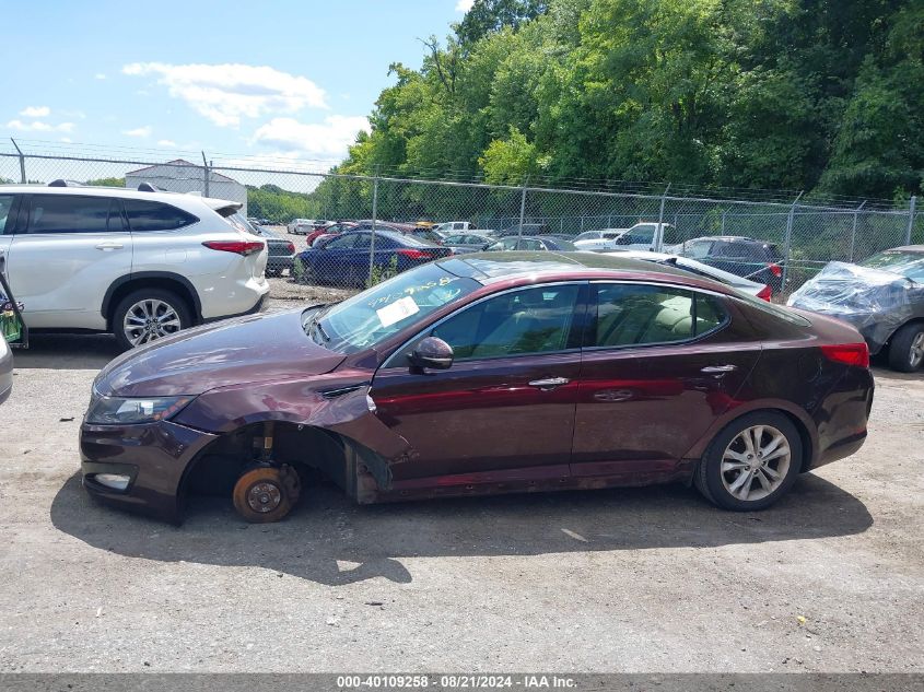 2012 Kia Optima Ex VIN: 5XXGN4A70CG069504 Lot: 40109258