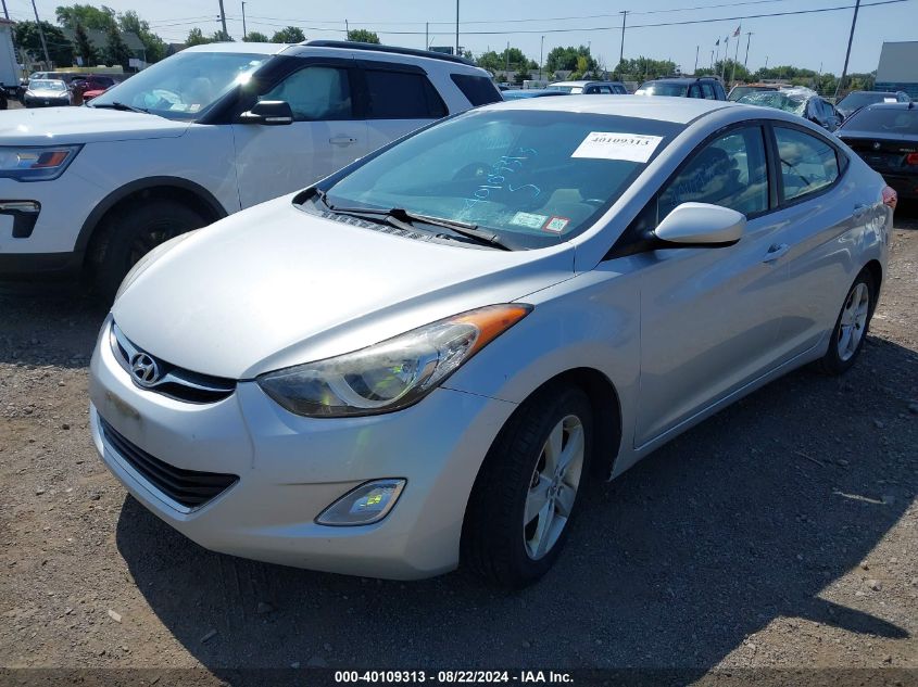 2013 Hyundai Elantra Gls VIN: KMHDH4AE5DU795567 Lot: 40643690