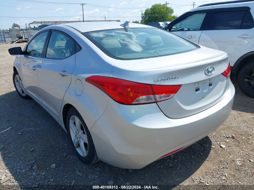 2013 Hyundai Elantra Gls VIN: KMHDH4AE5DU795567 Lot: 40643690