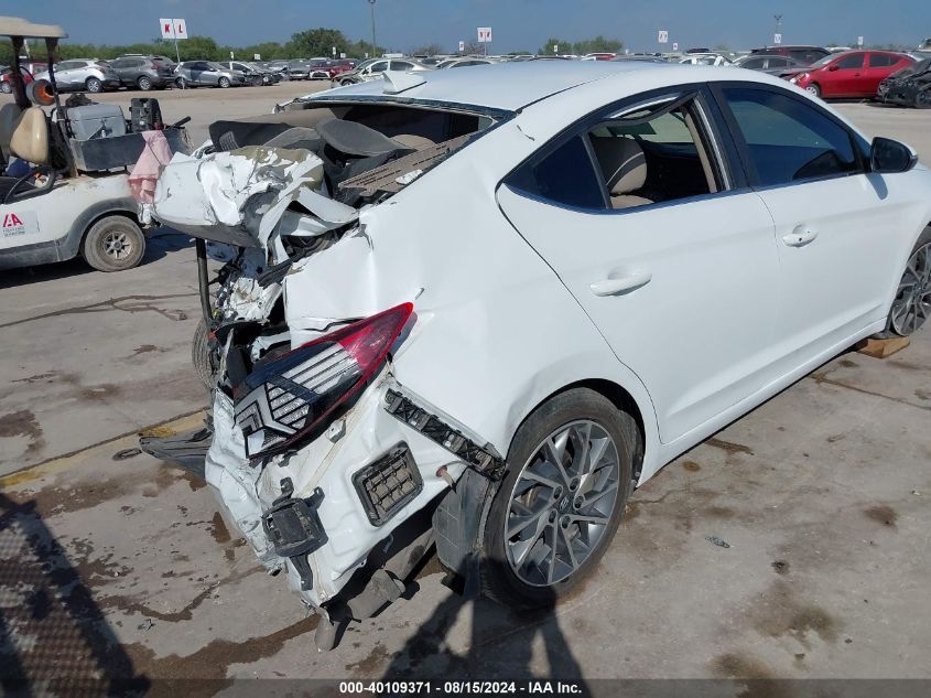 2020 Hyundai Elantra Limited VIN: 5NPD84LF5LH522907 Lot: 40109371