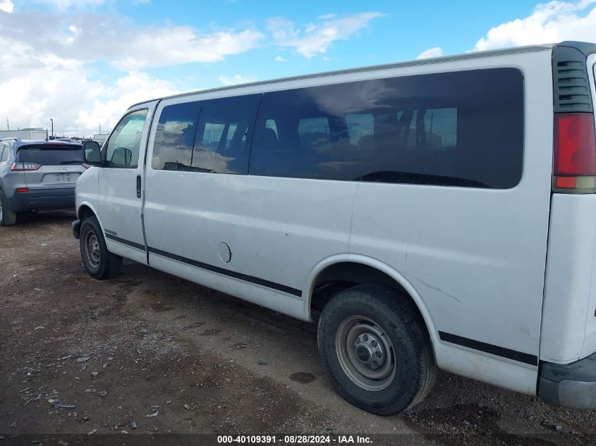 2002 GMC Savana Standard VIN: 1GJHG39R621123650 Lot: 40109391