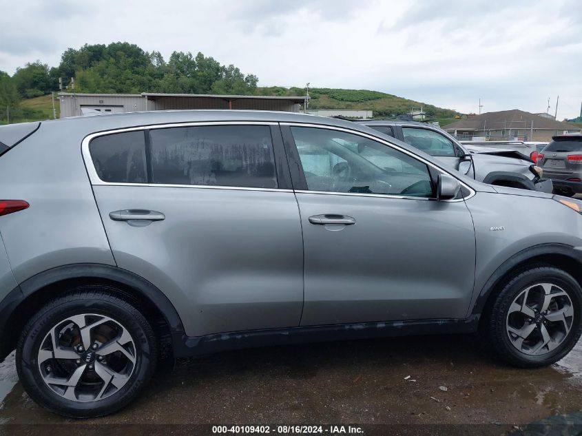 2021 Kia Sportage Lx VIN: KNDPMCAC5M7928266 Lot: 40109402