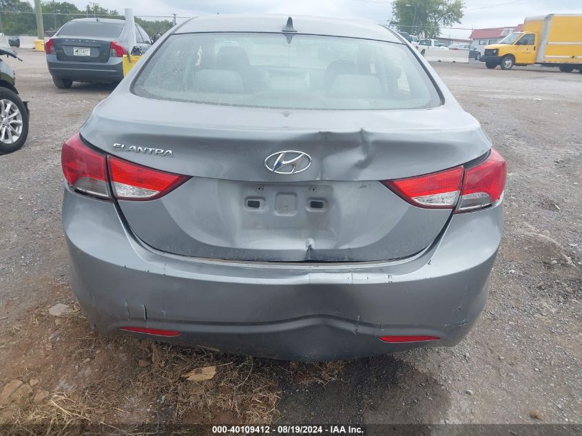 2013 Hyundai Elantra Gls VIN: KMHDH4AE6DU951700 Lot: 40109412