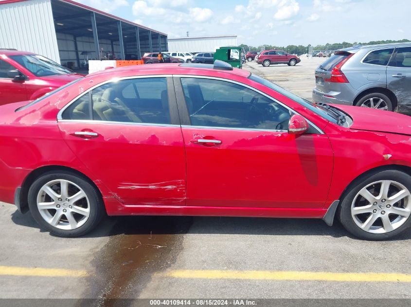 2005 Acura Tsx VIN: JH4CL96935C021007 Lot: 40109414