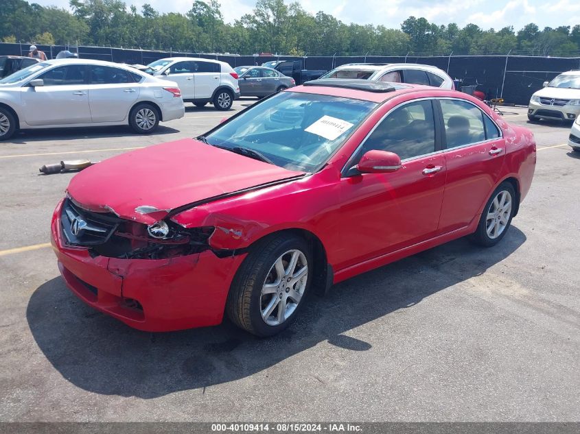 2005 Acura Tsx VIN: JH4CL96935C021007 Lot: 40109414