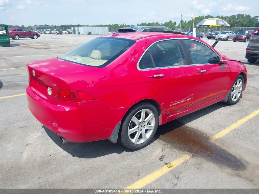 2005 Acura Tsx VIN: JH4CL96935C021007 Lot: 40109414