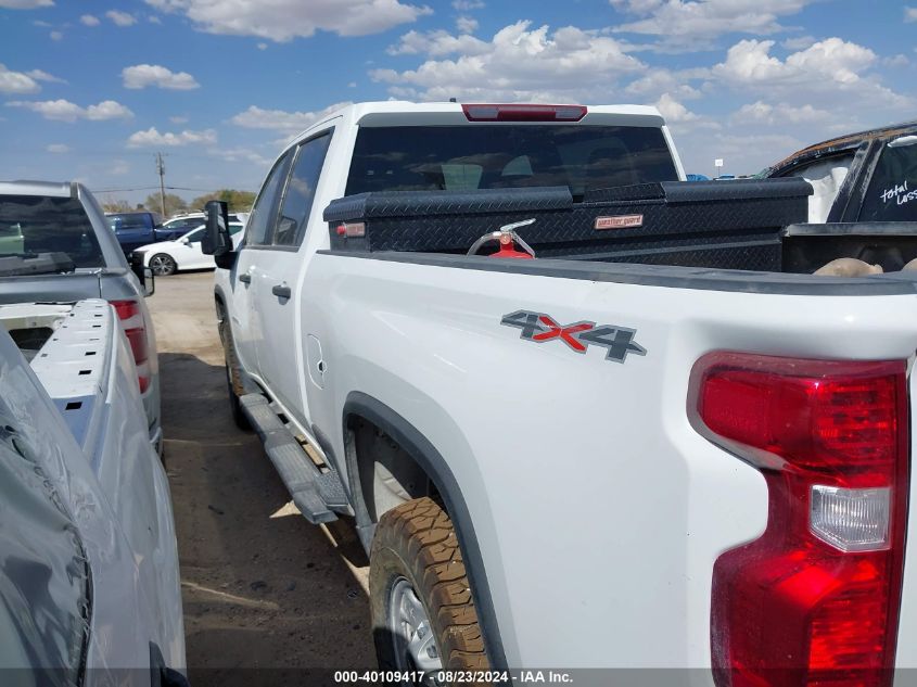 2021 Chevrolet Silverado 2500Hd 4Wd Standard Bed Wt VIN: 1GC1YLE77MF281544 Lot: 40109417