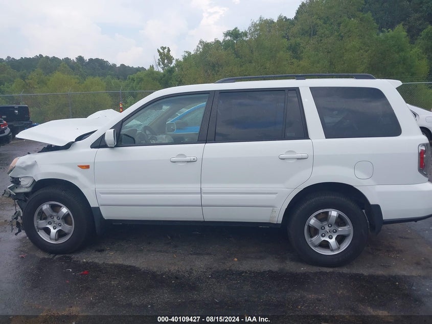 2008 Honda Pilot Ex-L VIN: 5FNYF28528B001760 Lot: 40109427
