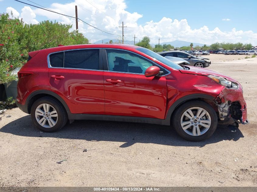 2018 Kia Sportage Lx VIN: KNDPM3AC8J7314131 Lot: 40109434