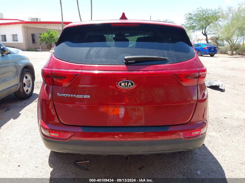 2018 Kia Sportage Lx VIN: KNDPM3AC8J7314131 Lot: 40109434