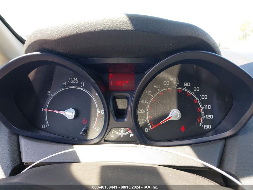 2012 Ford Fiesta S VIN: 3FADP4AJ9CM216562 Lot: 40109441