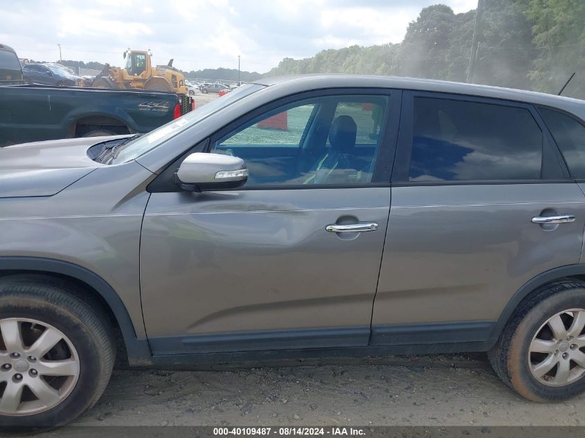 2012 Kia Sorento Lx VIN: 5XYKT3A17CG289031 Lot: 40109487