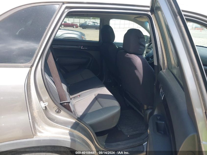 2012 Kia Sorento Lx VIN: 5XYKT3A17CG289031 Lot: 40109487