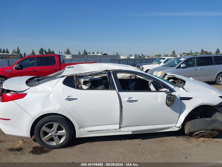 2015 Kia Optima Lx VIN: 5XXGM4A78FG441324 Lot: 40109495