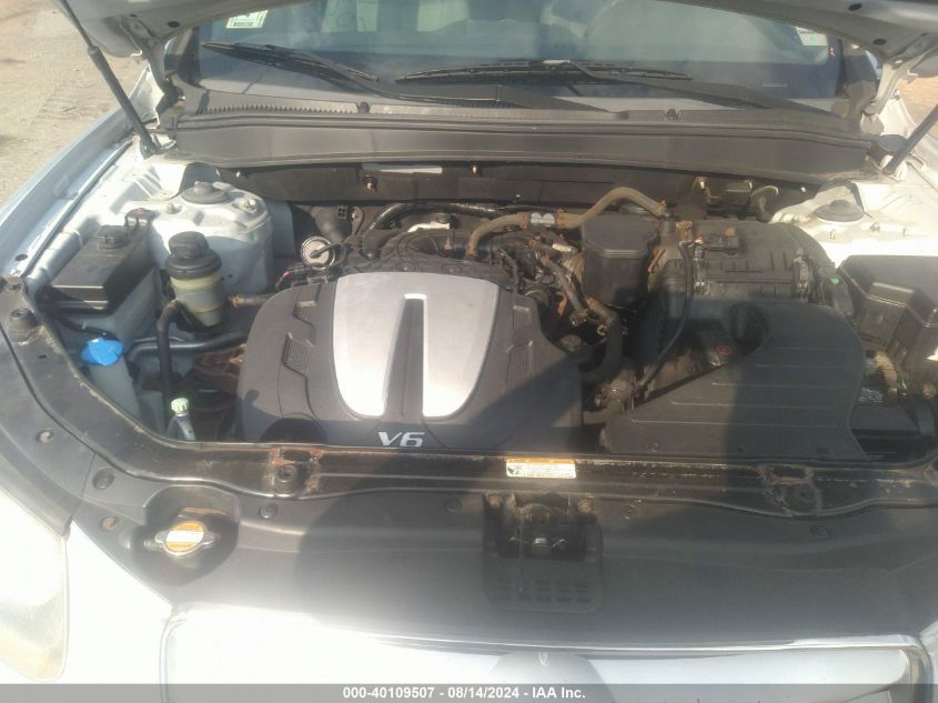 2011 Hyundai Santa Fe Gls V6 VIN: 5XYZGDAG4BG012199 Lot: 40109507