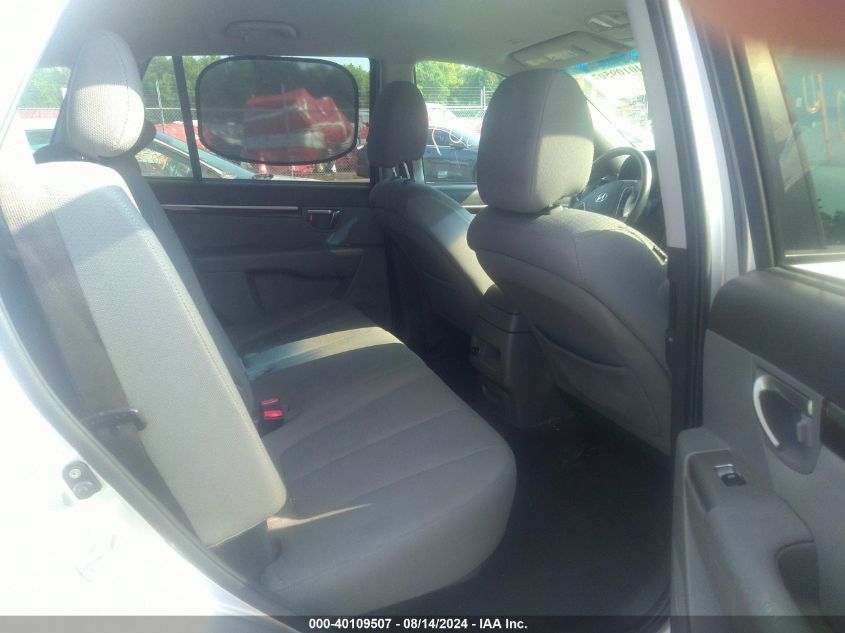 2011 Hyundai Santa Fe Gls V6 VIN: 5XYZGDAG4BG012199 Lot: 40109507