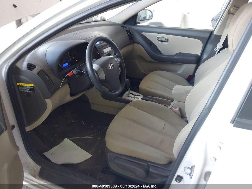 2010 Hyundai Elantra Gls VIN: KMHDU4AD9AU078927 Lot: 40109509