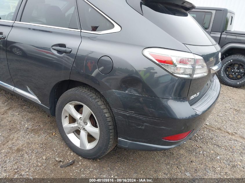 2010 Lexus Rx 350 VIN: 2T2BK1BA9AC027215 Lot: 40109516