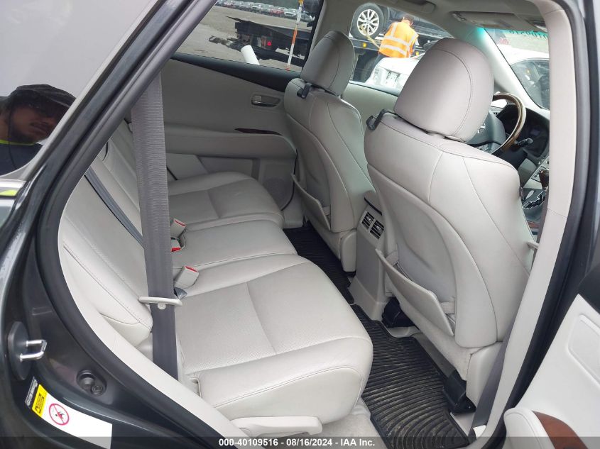 2010 Lexus Rx 350 VIN: 2T2BK1BA9AC027215 Lot: 40109516