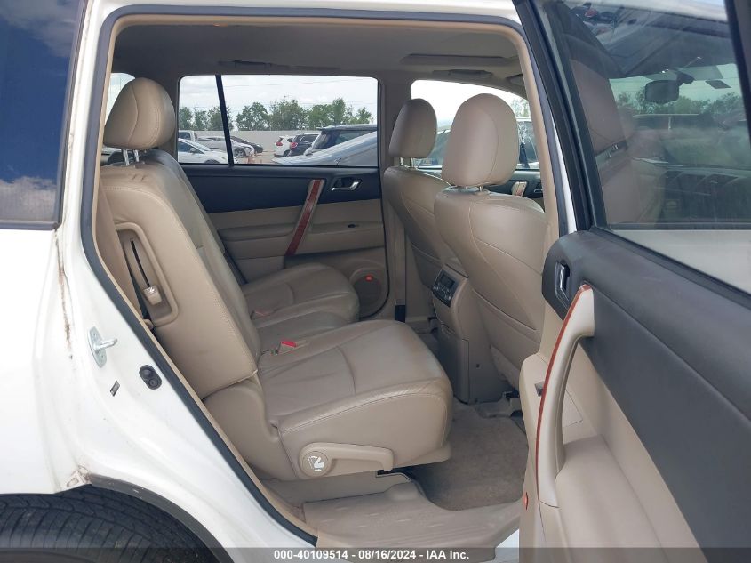 2010 Toyota Highlander Limited V6 VIN: JTEYK3EH0A2102154 Lot: 40109514