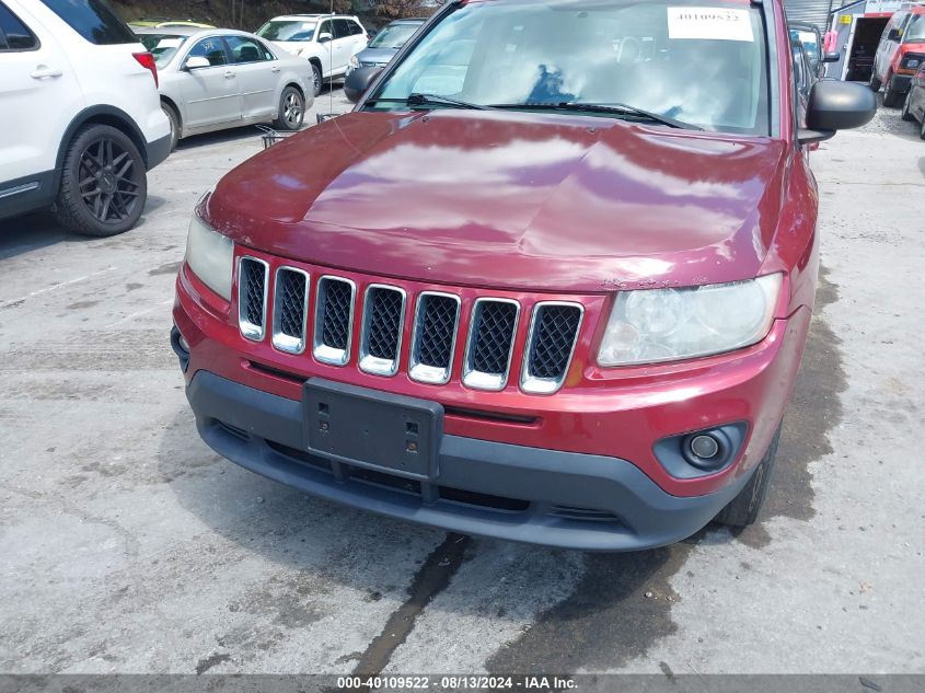 2012 Jeep Compass Latitude VIN: 1C4NJDEB4CD600036 Lot: 40109522