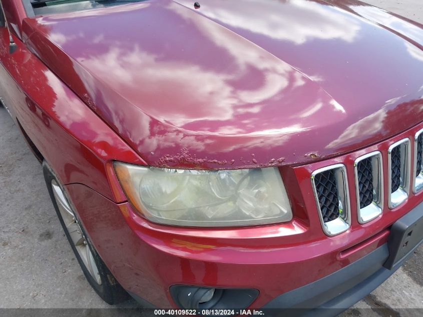 2012 Jeep Compass Latitude VIN: 1C4NJDEB4CD600036 Lot: 40109522