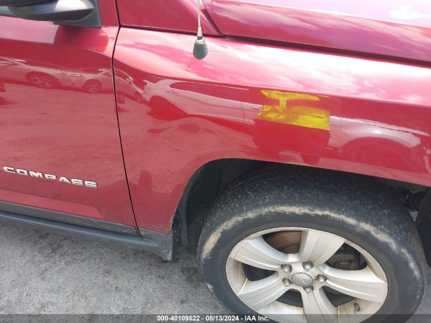 2012 Jeep Compass Latitude VIN: 1C4NJDEB4CD600036 Lot: 40109522