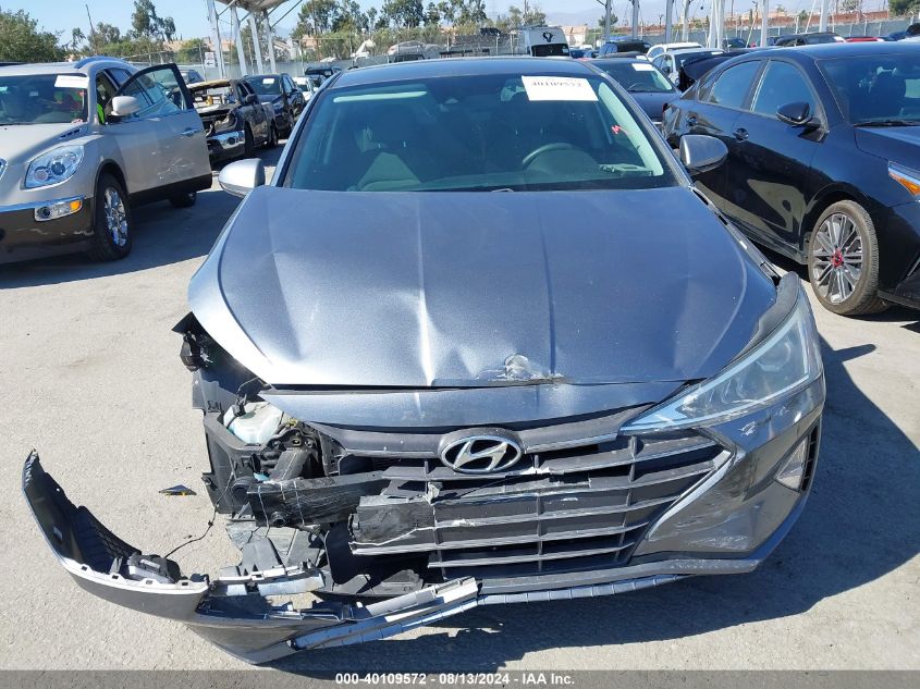 2019 Hyundai Elantra Sel VIN: KMHD84LFXKU844779 Lot: 40109572