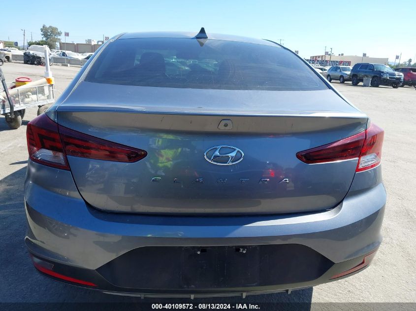 2019 Hyundai Elantra Sel VIN: KMHD84LFXKU844779 Lot: 40109572