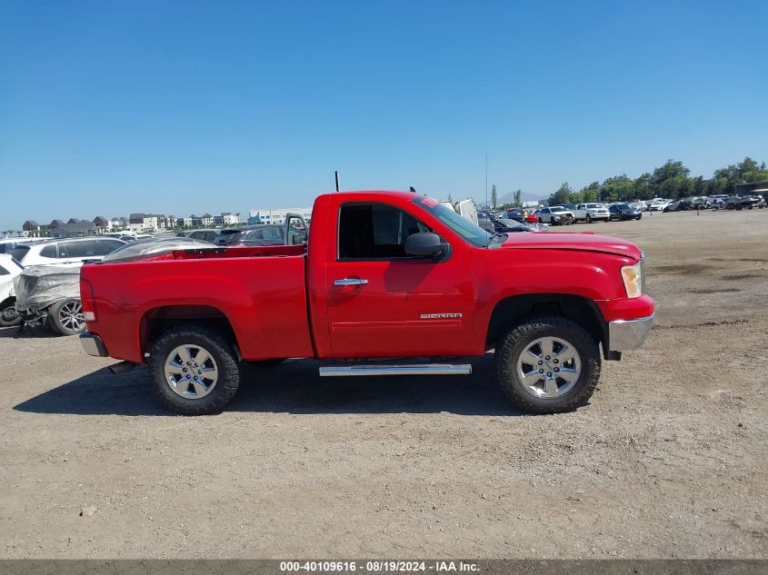 2013 GMC Sierra 1500 Sle VIN: 1GTN1VE07DZ109405 Lot: 40109616