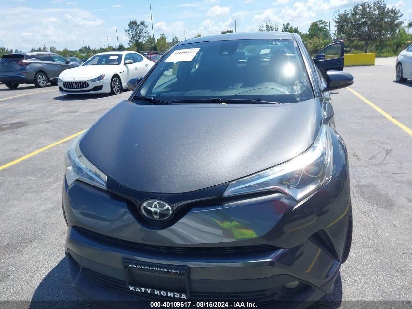 VIN NMTKHMBX4JR013849 2018 TOYOTA C-HR XLE PREMIUM