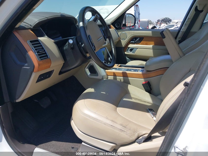 VIN SALGS4RY5LA409322 2020 LAND ROVER RANGE ROVER HSE
