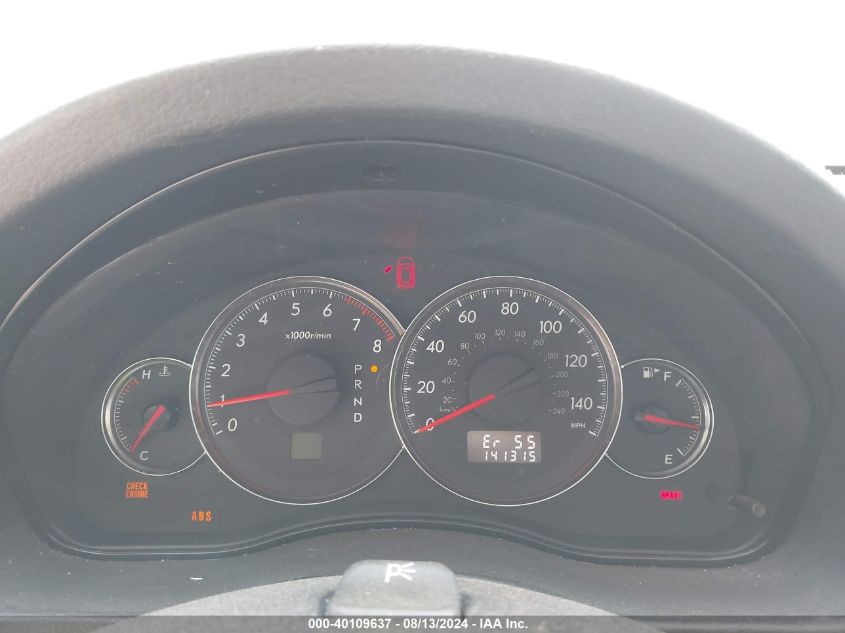 2008 Subaru Legacy 2.5I VIN: 4S3BL616887217143 Lot: 40109637