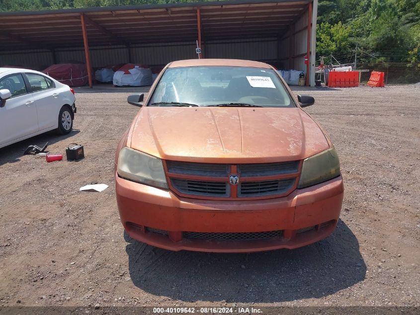 2008 Dodge Avenger Se VIN: 1B3LC46K28N650324 Lot: 40109642