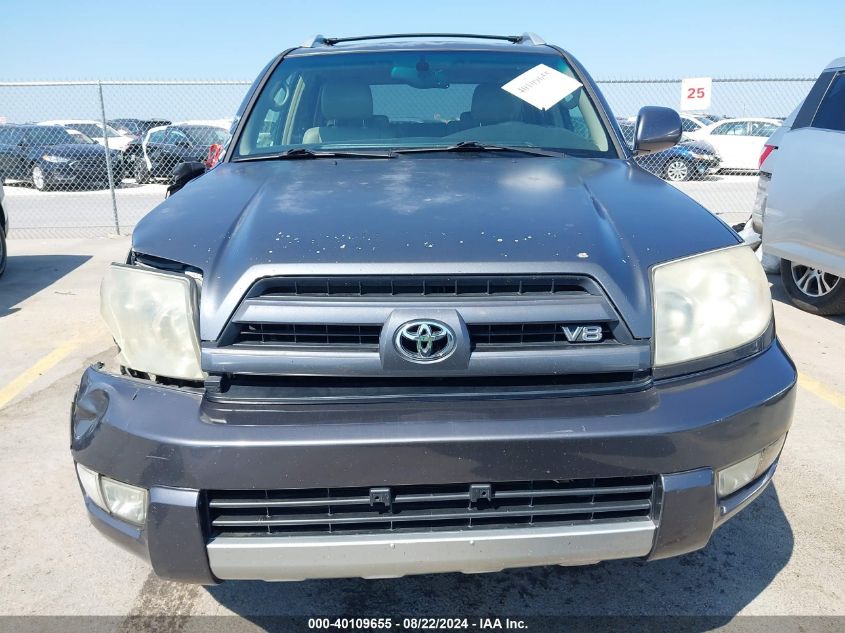 2004 Toyota 4Runner Limited V8 VIN: JTEBT17R348017615 Lot: 40109655