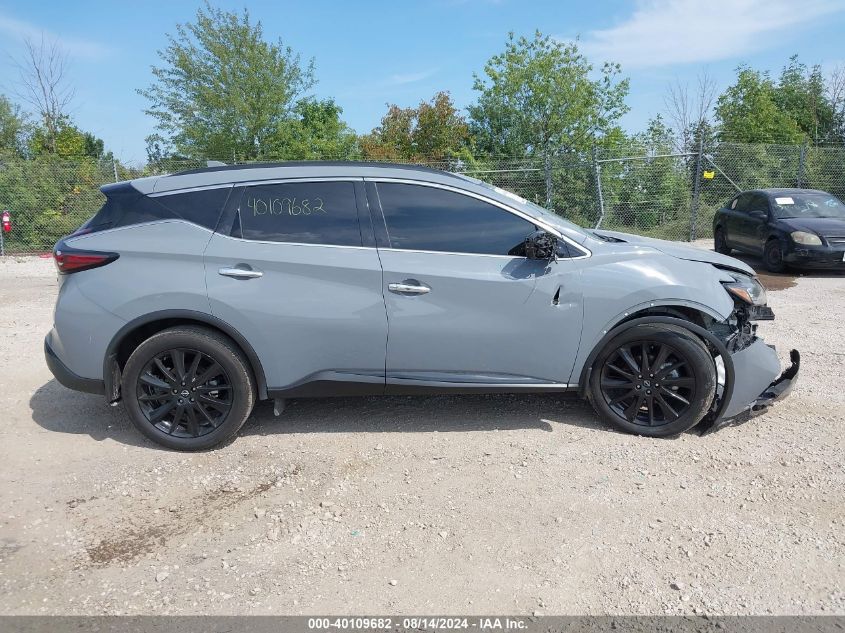 2023 Nissan Murano Sv VIN: 5N1AZ2BS2PC111741 Lot: 40109682