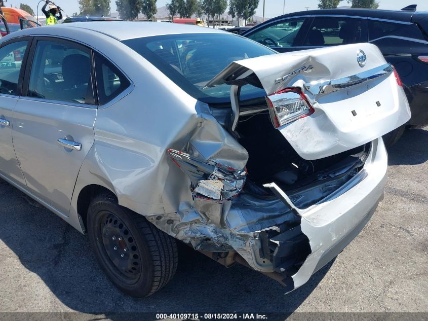 2018 Nissan Sentra S VIN: 3N1AB7AP7JY276320 Lot: 40109715