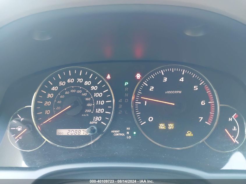 2003 Lexus Gx 470 470 VIN: JTJBT20X730015654 Lot: 40109723