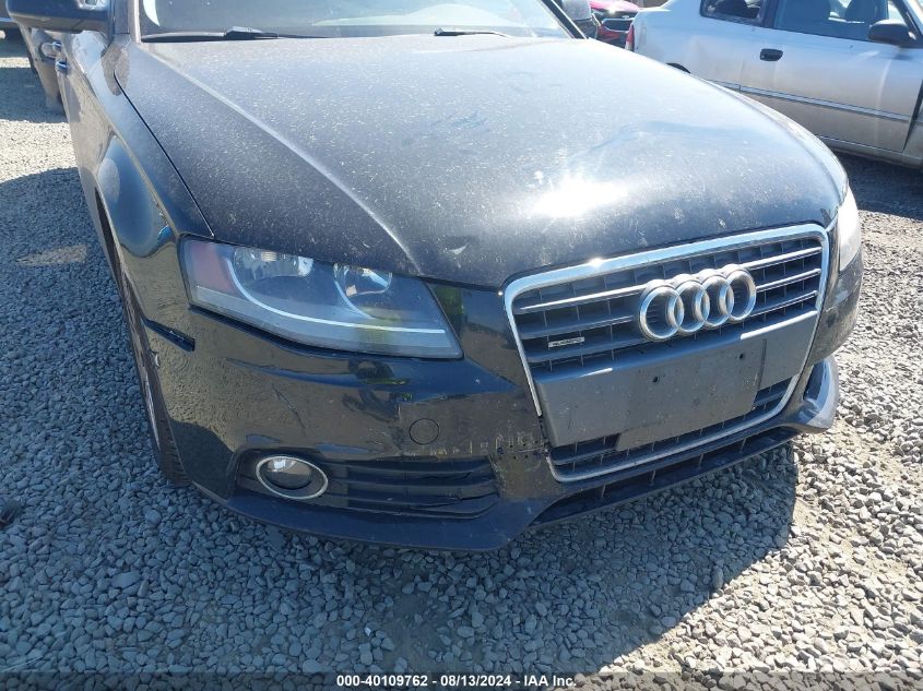 2011 Audi A4 2.0T Premium VIN: WAUSFAFL1BA123735 Lot: 40109762