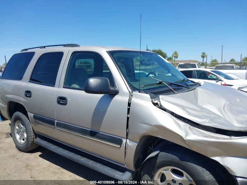 2005 Chevrolet Tahoe Ls VIN: 1GNEC13VX5R200520 Lot: 40109806