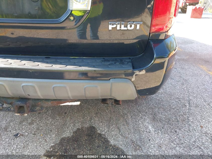 2004 Honda Pilot Ex VIN: 2HKYF18424H533376 Lot: 40109831