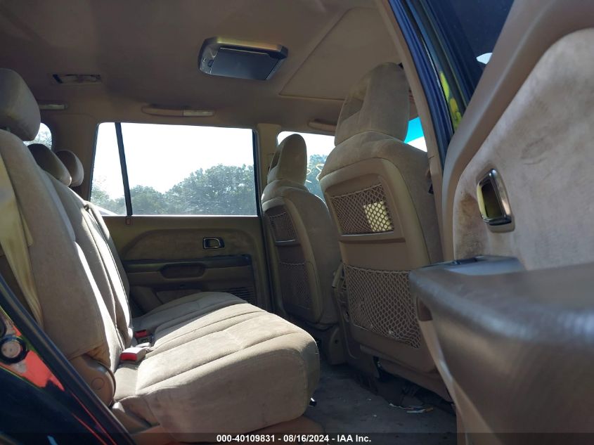 2004 Honda Pilot Ex VIN: 2HKYF18424H533376 Lot: 40109831