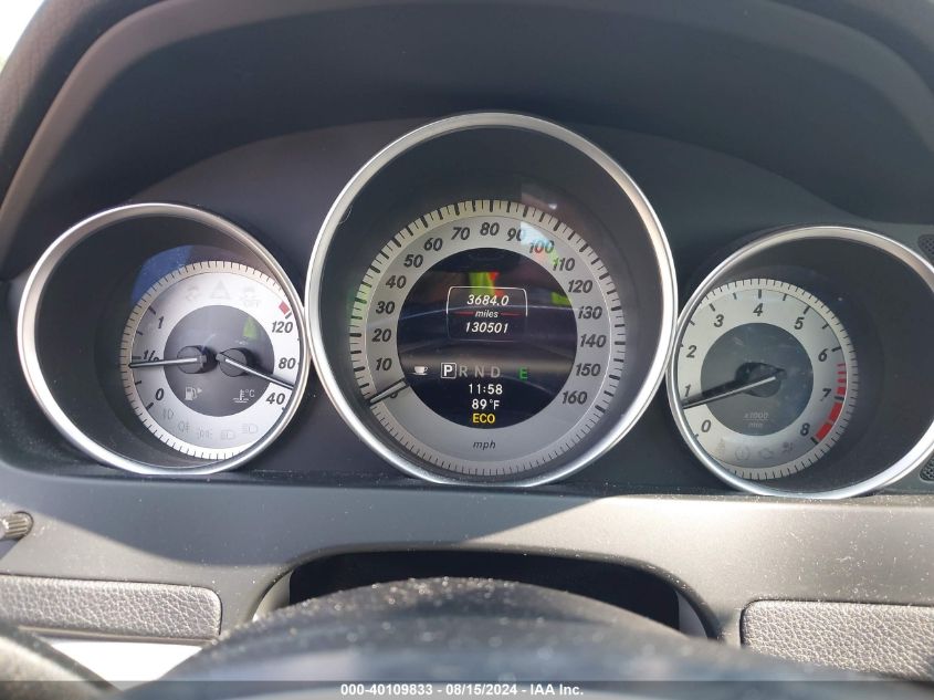 2013 Mercedes-Benz C 300 Luxury 4Matic/Sport 4Matic VIN: WDDGF8AB1DR242430 Lot: 40109833