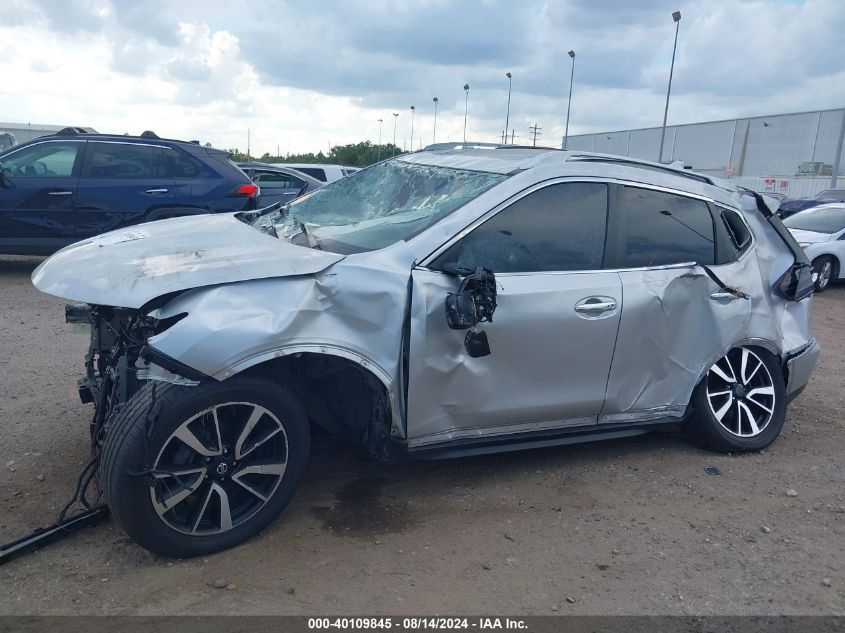 2018 Nissan Rogue Sl VIN: JN8AT2MT7JW454633 Lot: 40109845