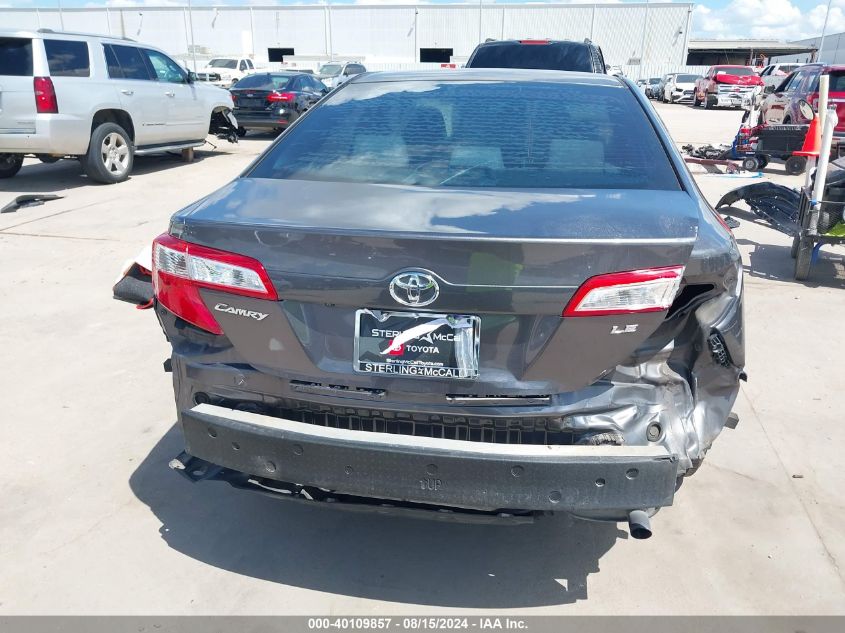 2014 Toyota Camry Le VIN: 4T1BF1FK4EU382423 Lot: 40109857