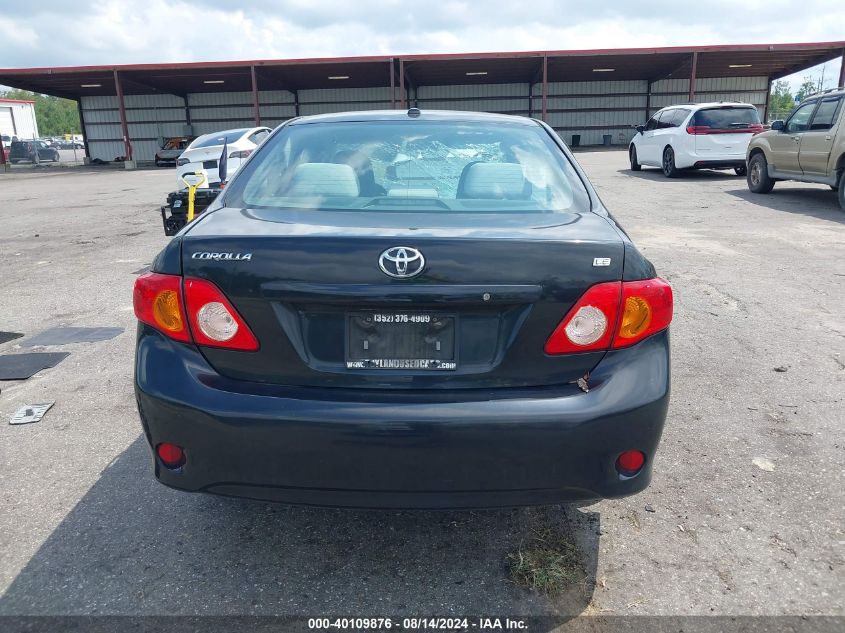 2009 Toyota Corolla Le VIN: 1NXBU40E79Z065316 Lot: 40109876